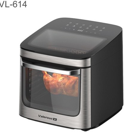 سرخ کن رژیمی والروس مدل VL-614 مشکی نقره‌ای