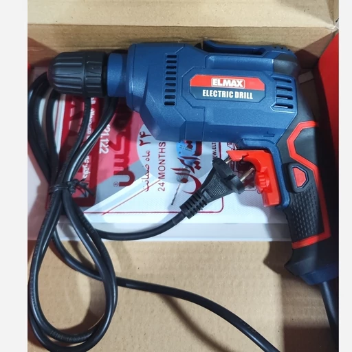 دریل برقی المکس10میل اتومات 550وات مدل ELMAX122