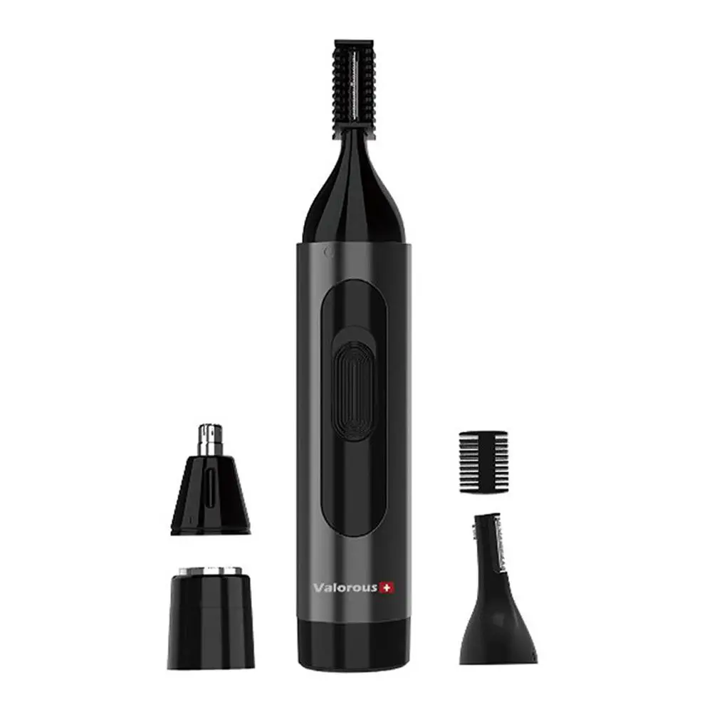 سرویس اصلاح شارژی والروس مدل VL-114 مشکی خاکستری