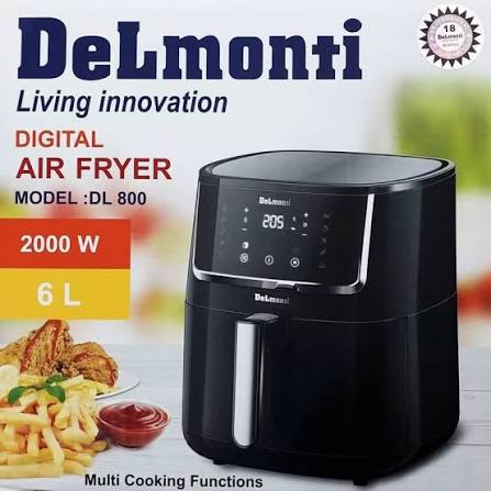 سرخ کن رژیمی دلمونتی مدل DL800 استیل