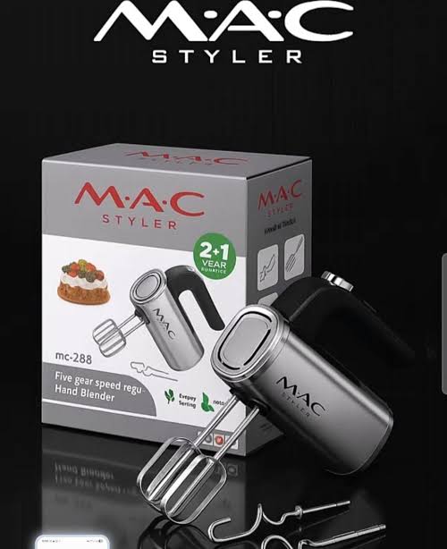 همزن مک استایلر مدل MAC-288 نقره ای