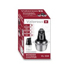 خردکن والروس مدل VL-334 مشکی نقره‌ای