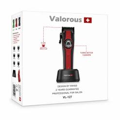 ماشین اصلاح والروس مدل VL-127 مشکی قرمز