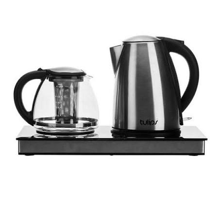 چای ساز تولیپس مدل TM-451S استیل مشکی