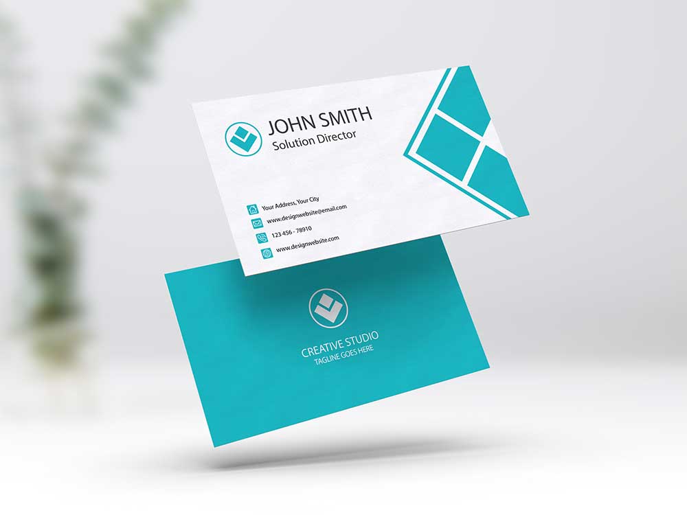 کارت ویزیت PSD لایه باز FreePik کد 1002