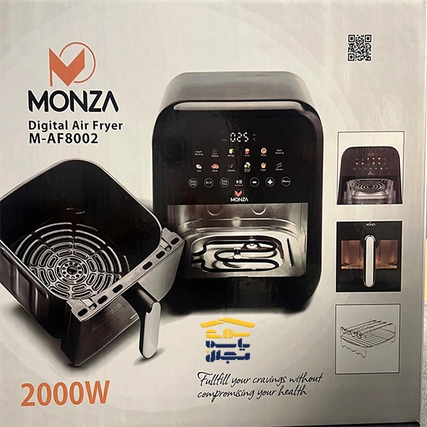 سرخ کن رژیمی مونزا مدل AF 8002 مشکی