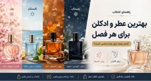 راهنمای انتخاب عطر و ادکلن مناسب برای فصل‌های مختلف و زنان و مردان